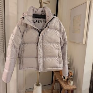 Aritizia Super Puff Shorty cliMATTE crystalline lavender (light purple) $235